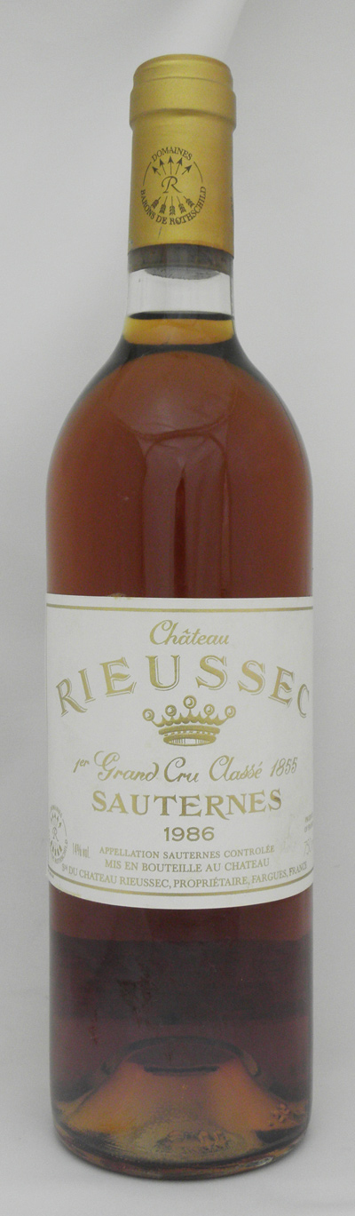 1986年 (フランス白ワイン)