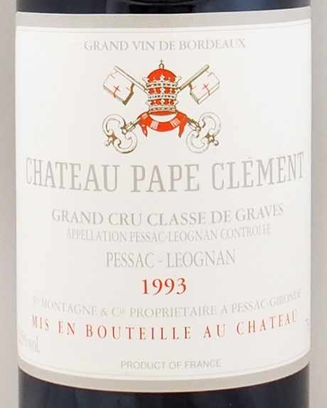 1993年 シャトー パプ クレマン CHATEAU PAPE CLEMENT の販売
