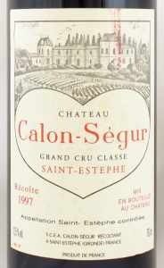 1997年 シャトー カロン セギュール CHATEAU CALON SEGUR の販売