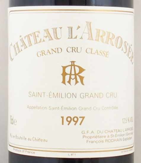 1997年 シャトー ラロゼ CHATEAU L'ARROSEE の販売[ヴィンテージワイン 