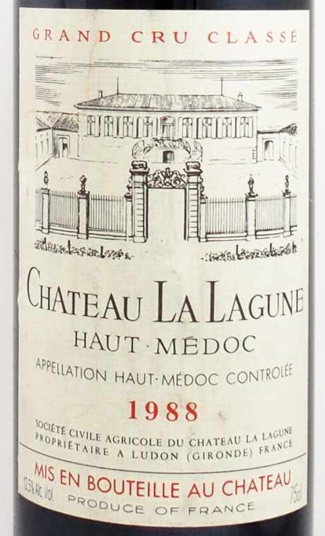 1988年 シャトー ラ ラギューヌ CHATEAU LA LAGUNE の販売 