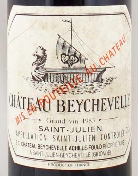 1983年 シャトー ベイシュヴェル CHATEAU BEYCHEVELLE の販売[ヴィンテージワインショップのNengou-wine.com]