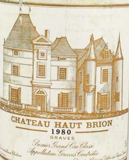 1980年 シャトー オー ブリオン CHATEAU HAUT BRION の販売