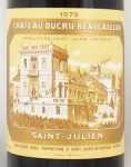 1979年 シャトー　デュクリュ　ボーカイユ CHATEAU DUCRU BEAUCAILLOU
