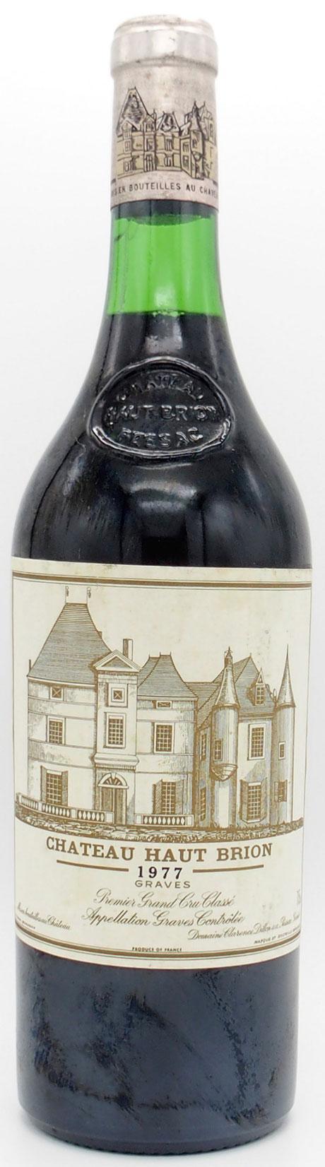 送料無料】1977年 シャトー オー ブリオン CHATEAU HAUT BRION