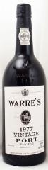 1977年 ワレ ヴィンテージ ポート WARRE VINTAGE PORT