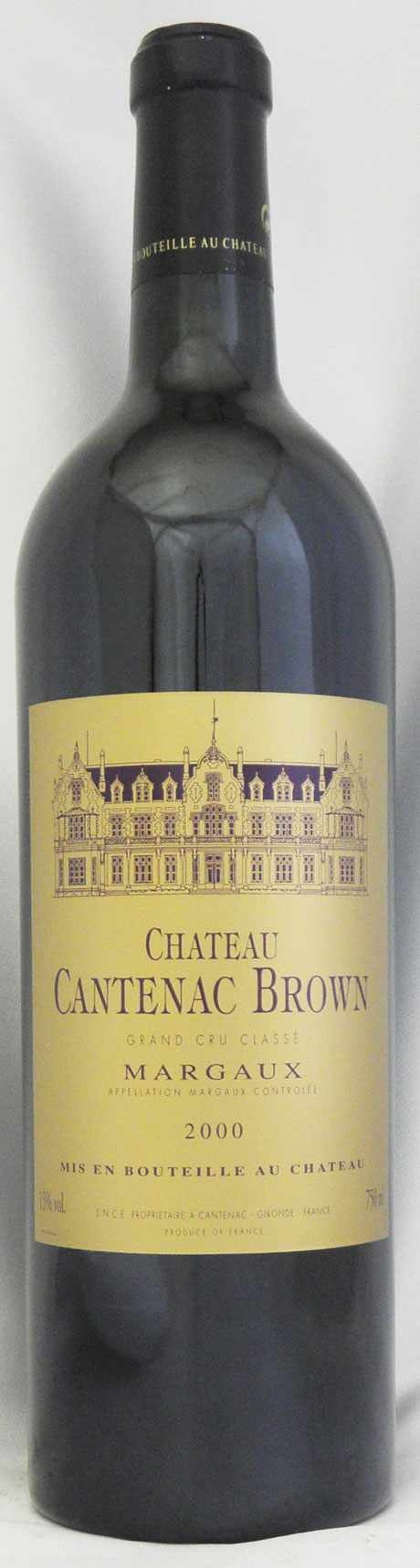 2000年 シャトー カントナック ブラウン CHATEAU CANTENAC BROWN