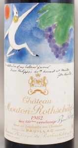 1982年 シャトー ムートン ロートシルト CHATEAU MOUTON ROTHSCHILD の