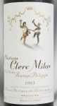 1985年シャトー クレール ミロン CHATEAU CLERC MILON