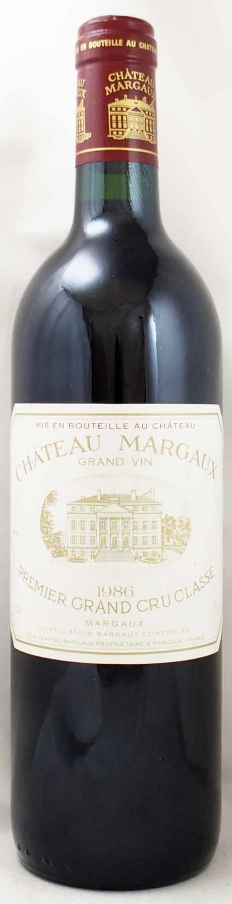 Ch. Margaux Margaux 1986年 シャトーマルゴー1986 - ワイン