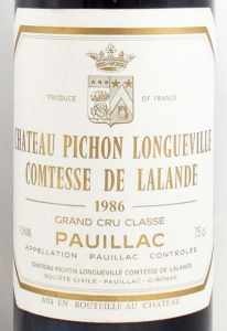 クリアランス最安 1984 Chateau Pichon-Longueville-Comtesse de