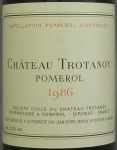 1986年シャトー トロタノワ CHATEAU TROTANOY