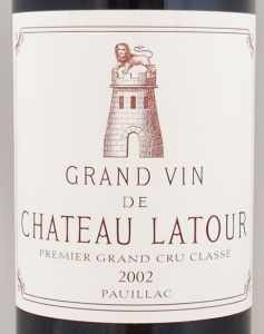 2002年 シャトー ラトゥール CHATEAU LATOUR の販売[ヴィンテージ