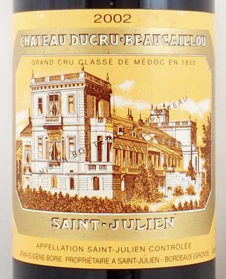 2002年 シャトー デュクリュ ボーカイユ CHATEAU DUCRU BEAUCAILLOU  の販売[ヴィンテージワインショップのNengou-wine.com]