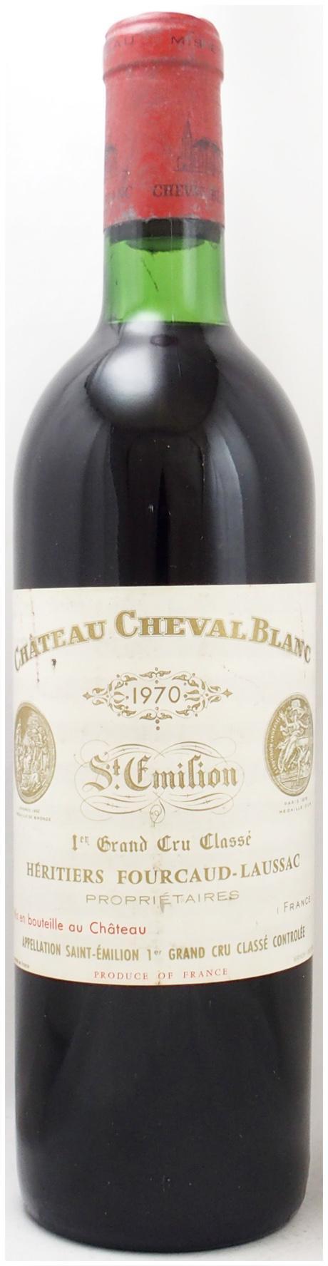 送料無料】1970年 シャトー シュヴァル ブラン CHATEAU CHEVAL BLANC