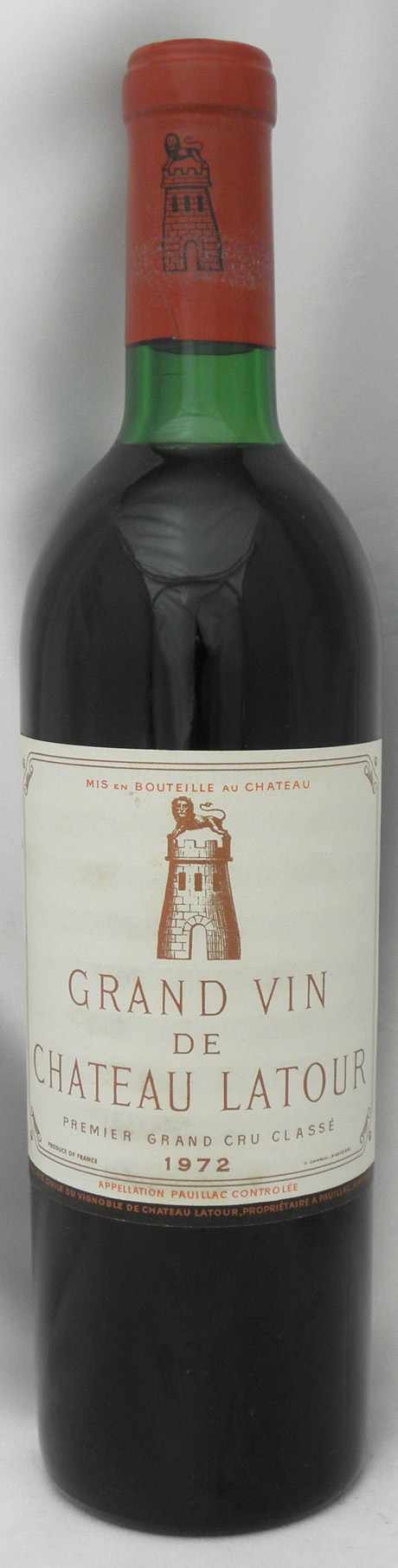 Ch・・teau Latour 1972 /シャトー・ラトゥール 1972-