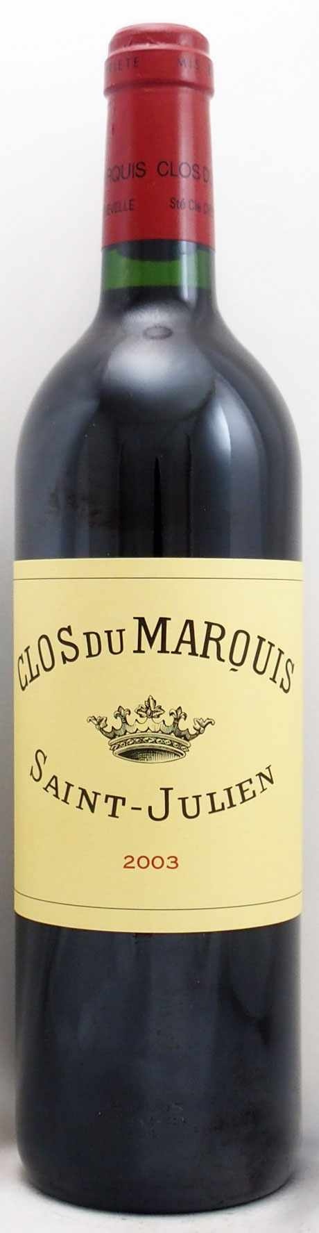 2003年 クロ デュ マルキ CLOS DU MARQUIS の販売[ヴィンテージワイン