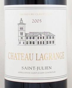 2005年 シャトー ラグランジュ CHATEAU LAGRANGE の販売[ヴィンテージ