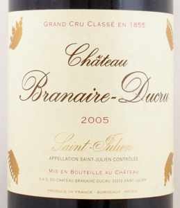 2005年 シャトー ブラネール デュクリュ CHATEAU BRANAIRE DUCRU の