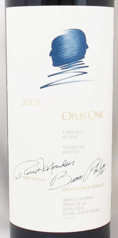 2005年 オーパス ワン モンダヴィ・ロッチルドOPUS ONE MONDAVI  ROTHSCHILDの販売[ヴィンテージワインショップのNengou-wine.com]