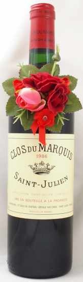 1986年 クロ デュ マルキ CLOS DU MARQUIS