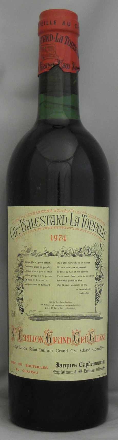 シャトー バレスタール ラ トネルの在庫一覧 CHATEAU BALESTARD シャトー バレスタール ラ トネルの在庫一覧 CHATEAU BALESTARD