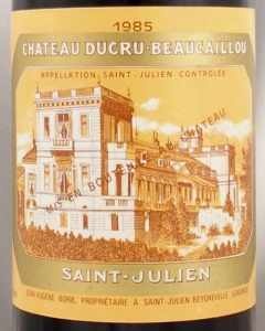 シャトー デュクリュ ボーカイユ CHATEAU DUCRU BEAUCAILLOU のワイン