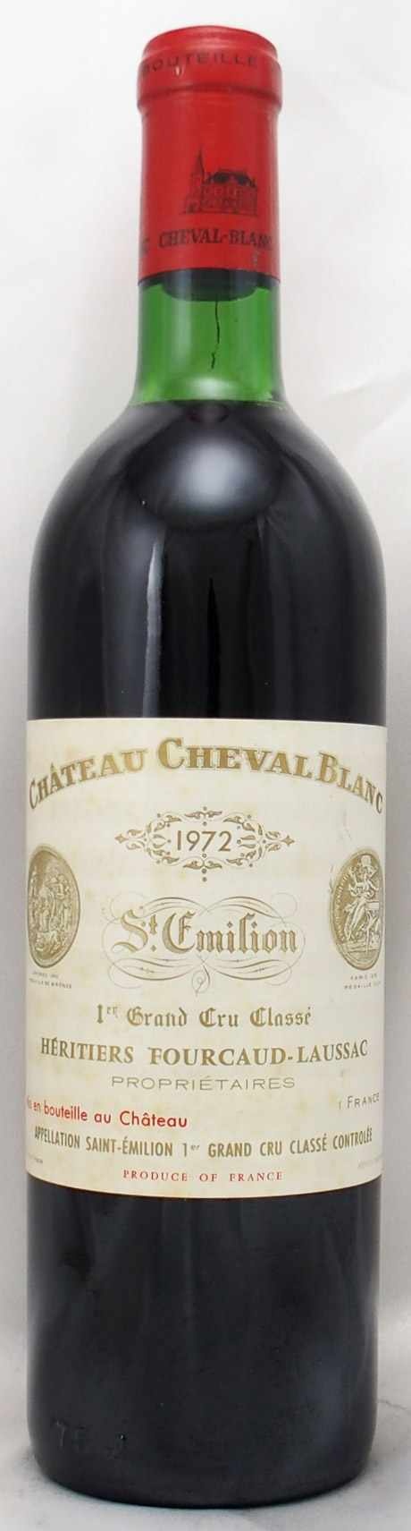 1972年 シャトー シュヴァル ブラン CHATEAU CHEVAL BLANC の販売