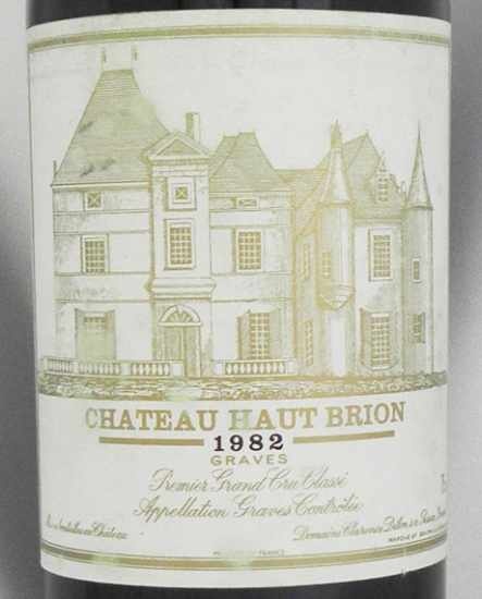 1982年 シャトー オー ブリオン CHATEAU HAUT BRION の販売 