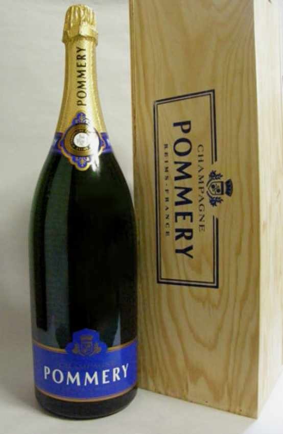 安心 保証 POMMERY CHAMPAGNE ポメリーシャンパン 3L フランス 木