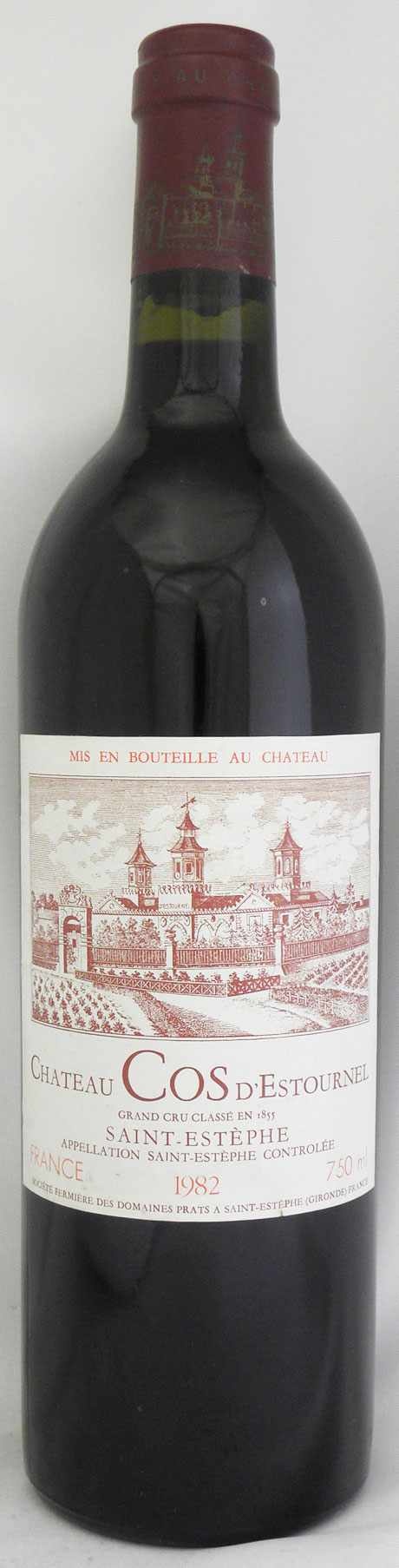 完売】1982年 シャトー コス デストゥルネル CHATEAU COS D'ESTOURNEL
