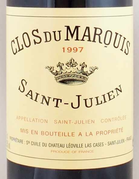 1997年 クロ デュ マルキ CLOS DU MARQUIS の販売[ヴィンテージワイン