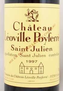 1997年 シャトー レオヴィル ポワフェレ CHATEAU LEOVILLE POYFERRE の