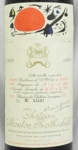 完売】1969年 シャトー ムートン ロートシルト CHATEAU MOUTON ROTHSCHILD