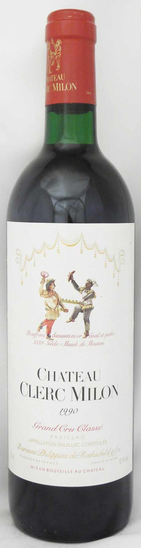 1990年 シャトー クレール ミロン CHATEAU CLERC MILON の販売[ヴィンテージワイン専門店のNengou-wine.com]