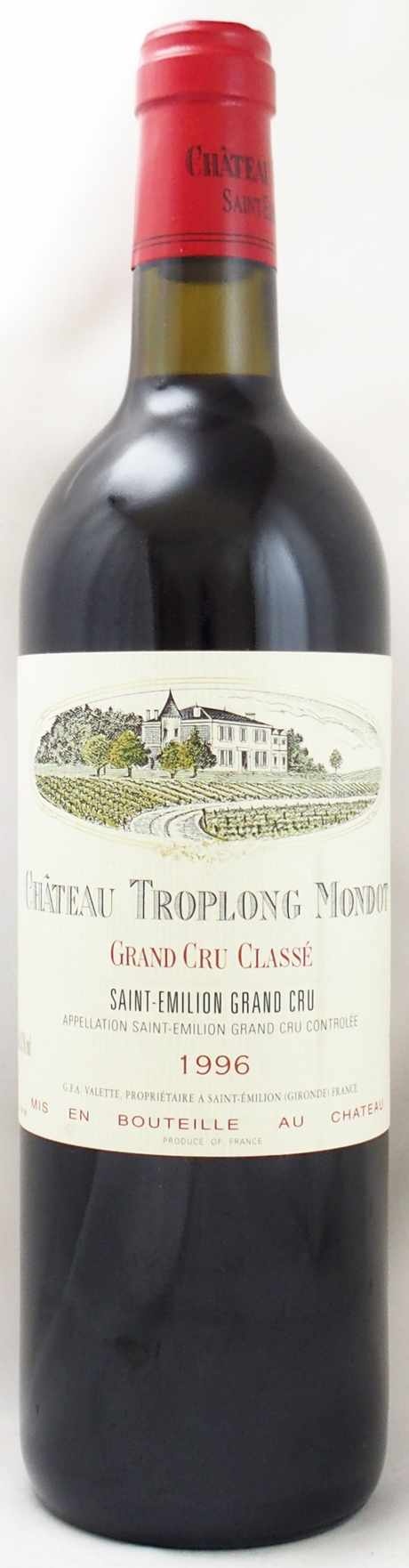 1996年 シャトー トロロン モンド CHATEAU TROPLONG MONDOT