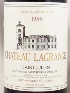 1988年 シャトー ラグランジュ CHATEAU LAGRANGE の販売[ヴィンテージ