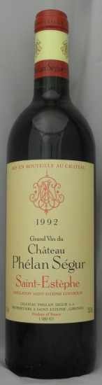 1992年 シャトー フェラン セギュール CHATEAU PHELAN SEGUR