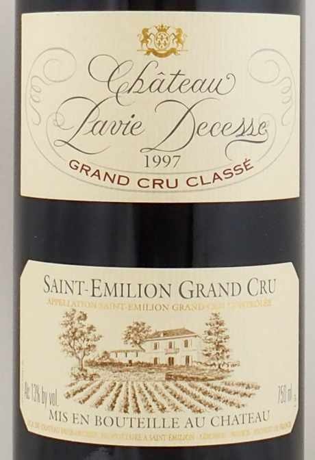 1997年 シャトー パヴィ デセス CHATEAU PAVIE DECESSE の販売