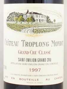1997年 シャトー トロロン モンド CHATEAU TROPLONG MONDOT
