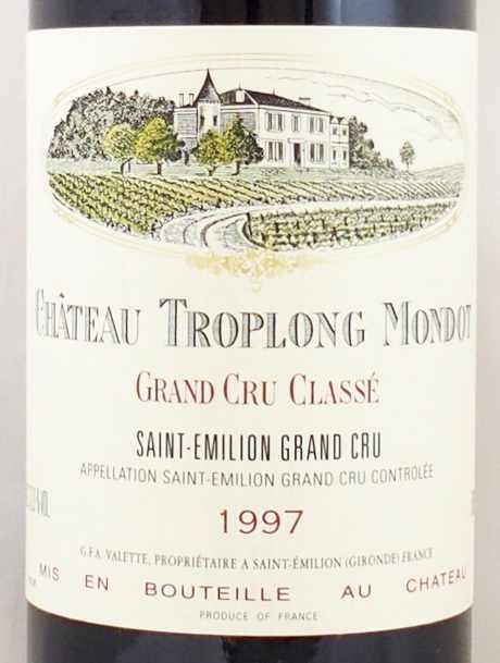 1997年 シャトー トロロン モンド CHATEAU TROPLONG MONDOT