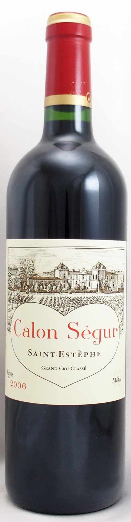 2006年 シャトー カロン セギュール CHATEAU CALON SEGUR の販売[ヴィンテージワイン専門店のNengou-wine.com]