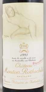 1993年 シャトー ムートン ロートシルト CHATEAU MOUTON ROTHSCHILD の