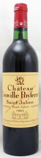 1983年 シャトー レオヴィル ポワフェレ CHATEAU LEOVILLE POYFERRE の