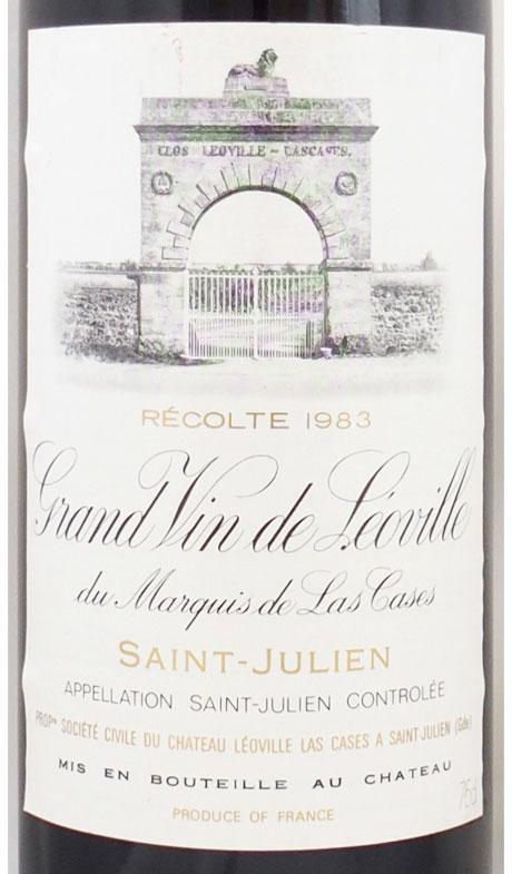 送料無料】1983年 シャトー レオヴィル ラス カーズ CHATEAU LEOVILLE