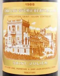 シャトー デュクリュ ボーカイユ CHATEAU DUCRU BEAUCAILLOU のワイン