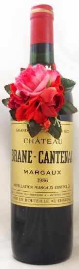 送料無料】1986年 シャトー ブラーヌ カントナック CHATEAU BRANE CANTENAC