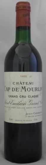 1988年 シャトー　カップ　ド　ムールラン CHATEAU CAP DE MOURLIN
