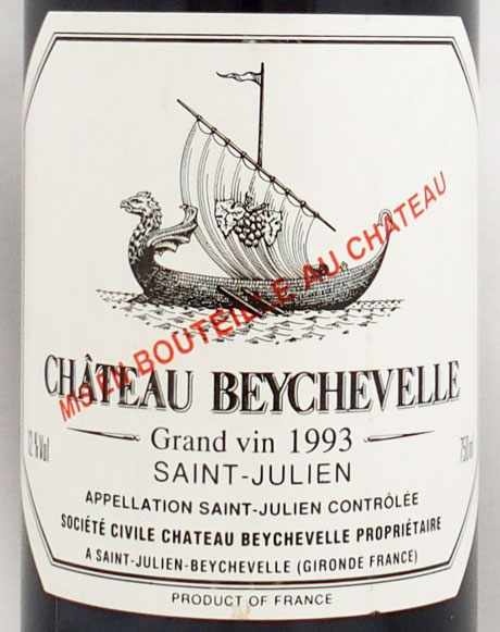 1993年 シャトー ベイシュヴェル CHATEAU BEYCHEVELLE
