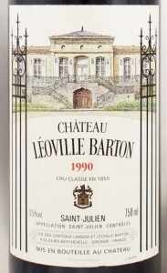 1990年 シャトー レオヴィル バルトン CHATEAU LEOVILLE BARTON の販売